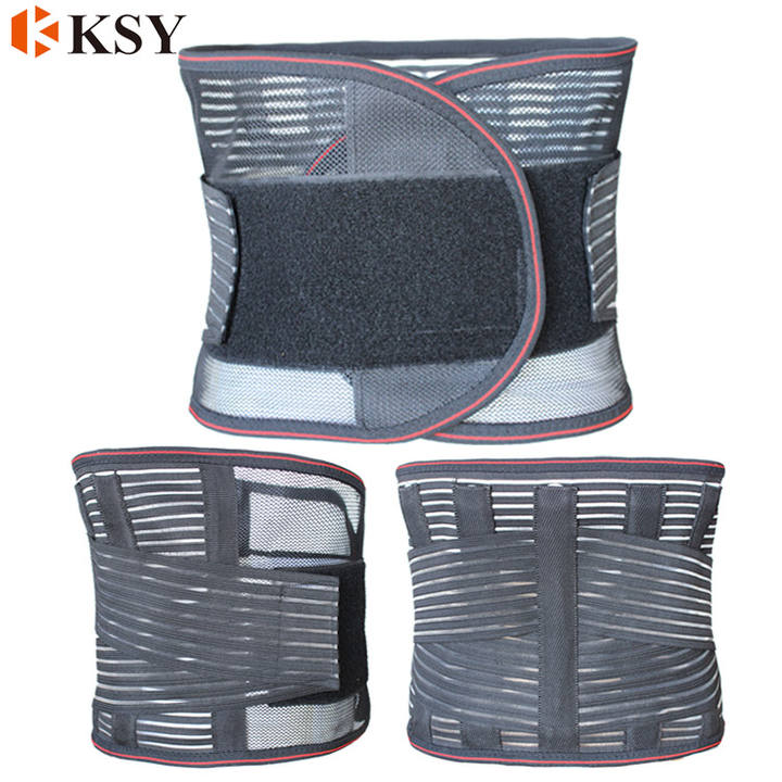Comfortable pressure lumbar waist support and breathable adjustable waist support and comfortable exercise waist support belt Discount Factory Services