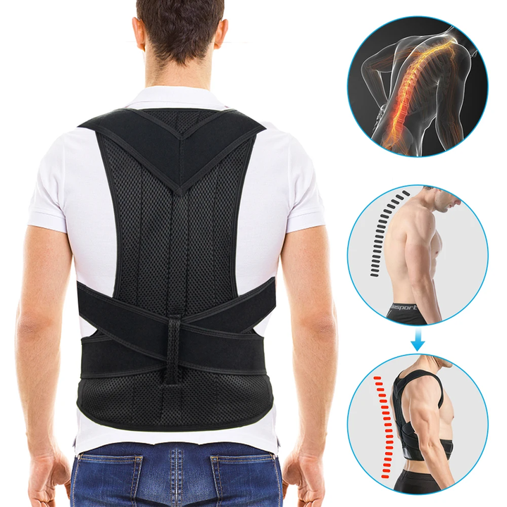 Hot sale OEM customize logo Shoulder Straightener Full Back Support Upper Lower Back Back Brace Posture Corrector ODM Manufacturing Efficiency
