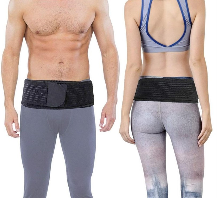 Hot sale adjustable comfortable si joint hip belt lower back pelvic support brace Direct Factory Wholesale