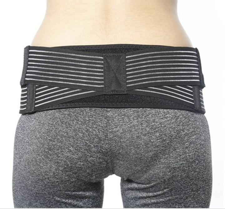 Hot sale adjustable comfortable si joint hip belt lower back pelvic support brace Direct Factory Wholesale