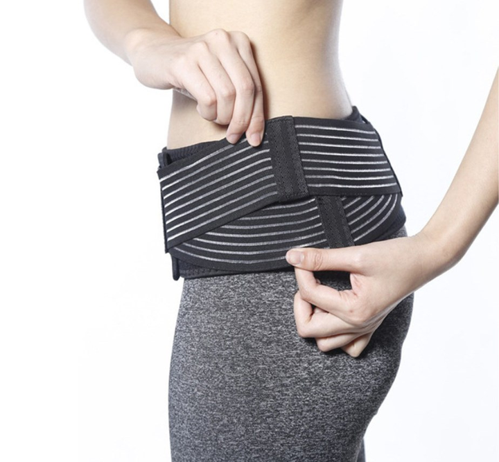 Hot sale adjustable comfortable si joint hip belt lower back pelvic support brace Direct Factory Wholesale