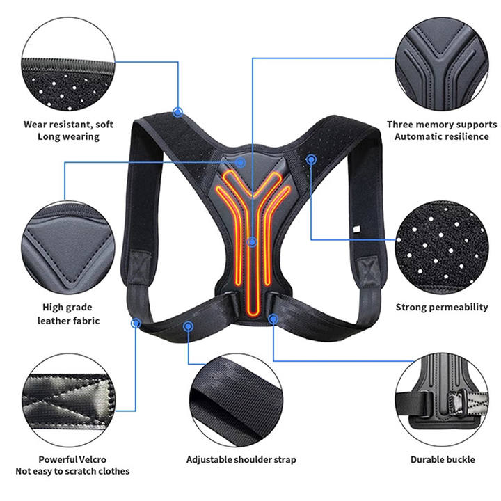 Hot sale anti humpback correction belt breathable adult children correction belt Back posture Wholesale Distribution Center