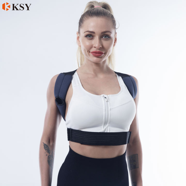 Hot selling Adjustable upper spine humpback shoulder back support brace posture corrector for men and women Customized Manufacturing