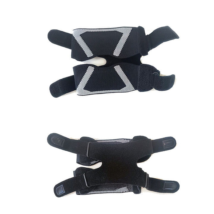 Machine bidirectional compression adjustment strap knee protection fitness exercise shock-absorbing meniscus protector Product Manufacturing Excellence
