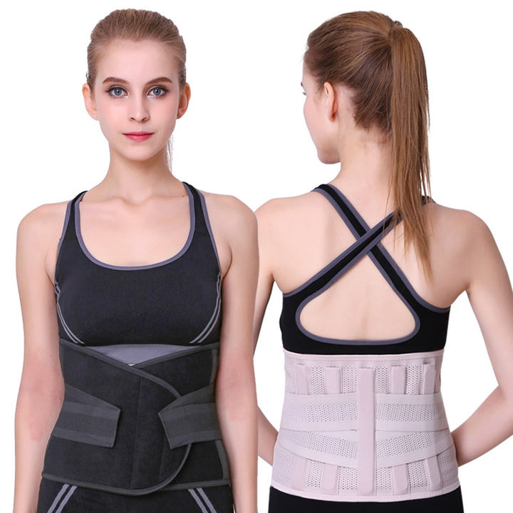 Mesh elastic fitness label sweat bands plus size exercise waist belt ODM Manufacturing