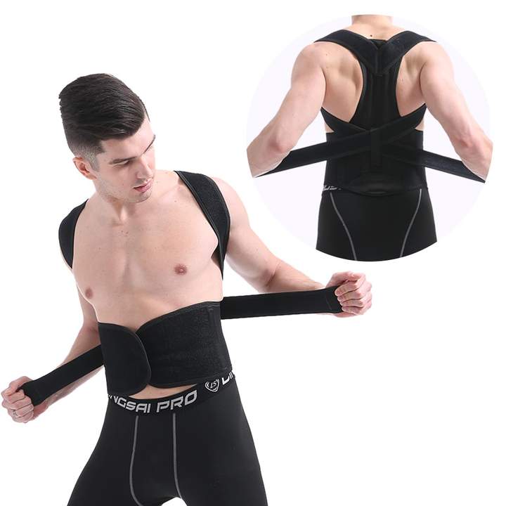 new design comfortable fashionable orthopedic Posture Corrector Upper Back Brace