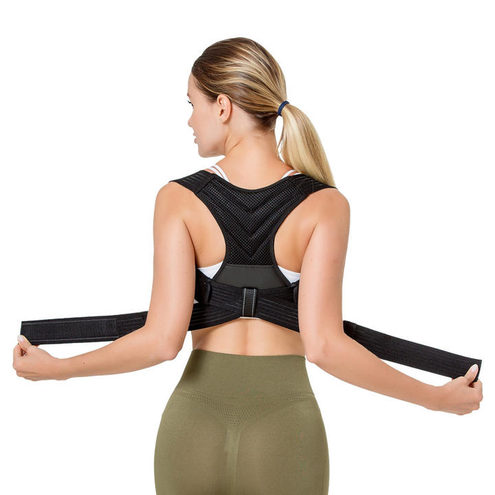 Orthopedic Adjustable Back Correction Belt Comfortable Soft Strip Posture Corrector Back Large Volume Factory