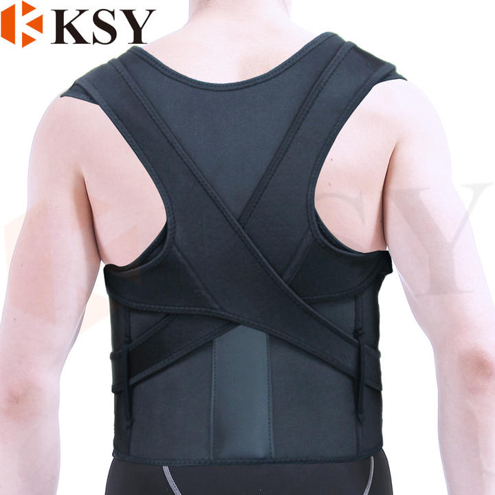 orthopedic low spine support scoliosis back strap brace posture adjustable corrector for men and women