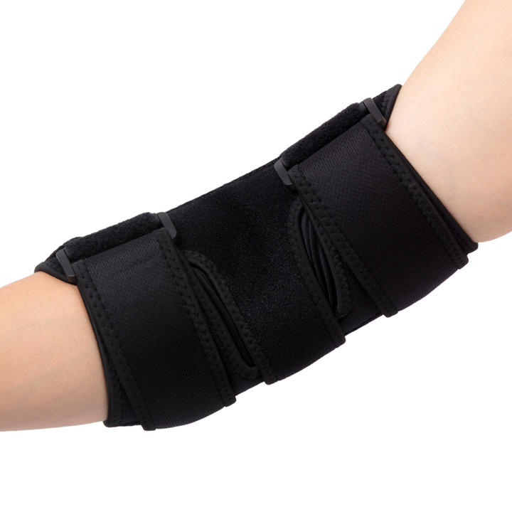 Outdoor sports Elbow Pads With Steel Plate Support Breathable Adjustable Elbow Protector Manufacturing & Supply Trade