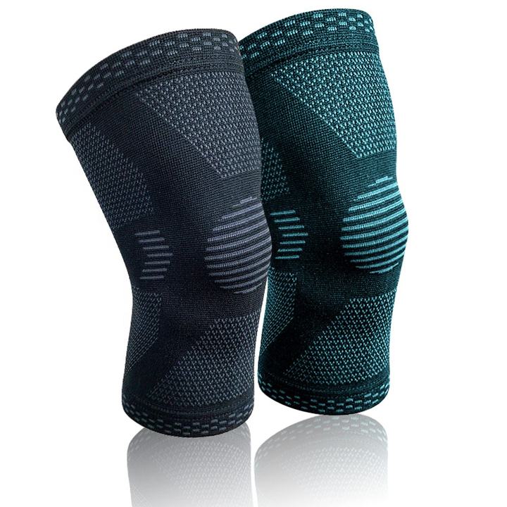 polyester spandex knee support pad high elastic short keen sleeves