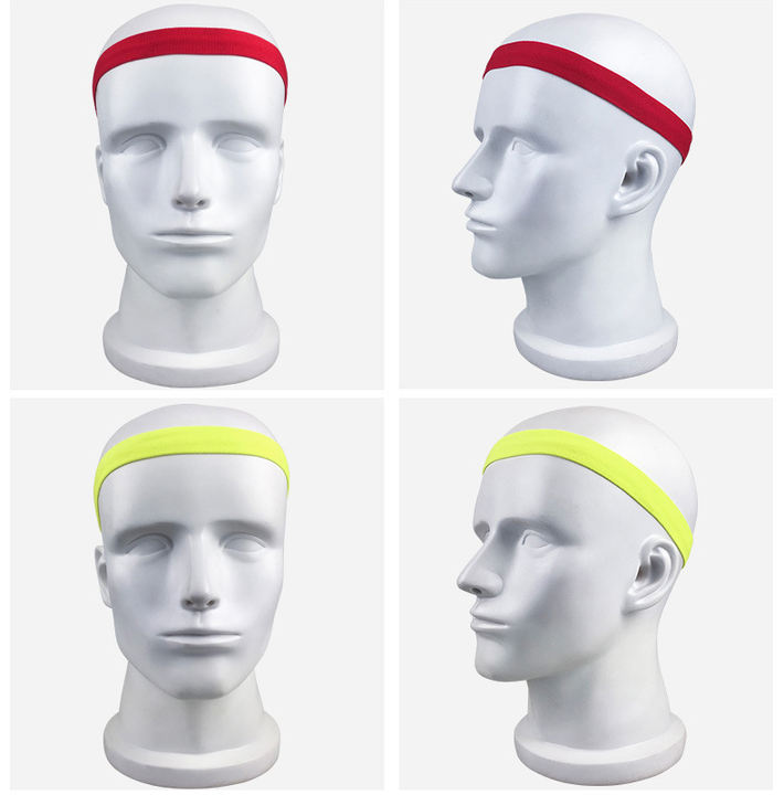 silicone anti-slip sweatband outdoor fitness running yoga sweat absorbing headband