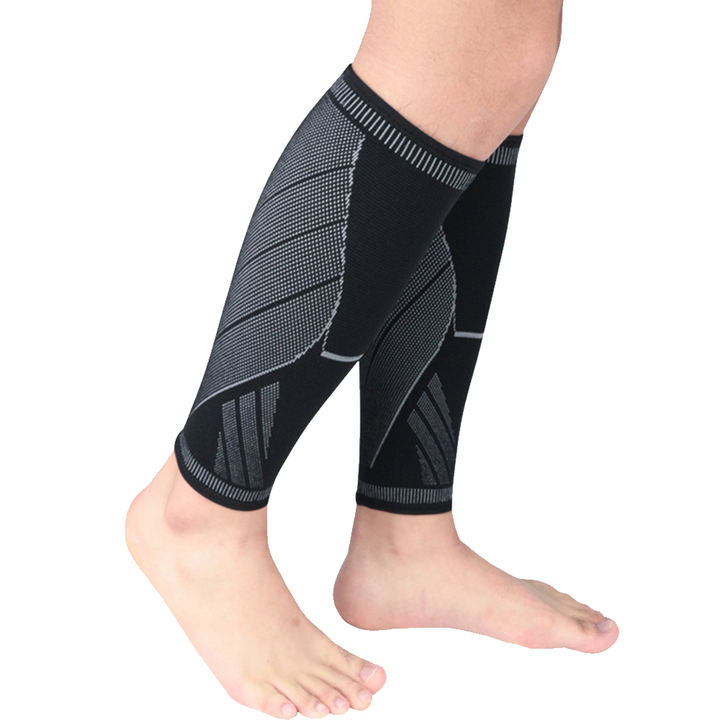 Training basketball football badminton hiking leg guards Running calf protection knitting compression calf Bulk Pricing