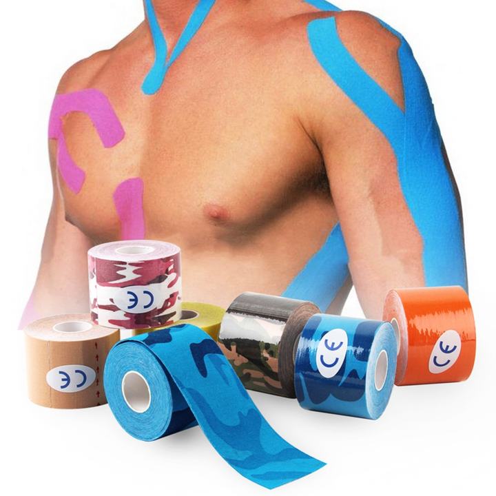 wholesale multicolor kinesiology sports tape Waterproof kinesiology Tape muscle sports tape