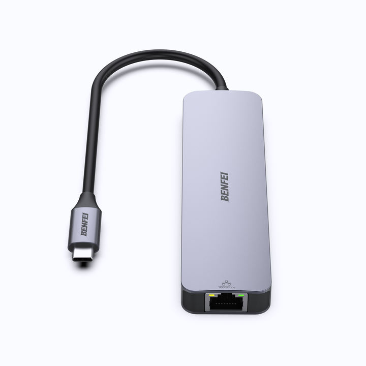 6-IN-1 USB-A/USB-C MULTI-PORT HUB 4K 60Hz HDMI PD 100W  1000Mbps Ethernet  USB3.0x3 Bulk Orders