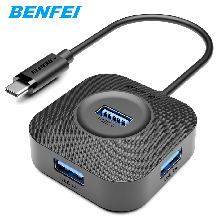 BENFEI Best Spot Price USB C Hub, 4 Ports USB 3.0 Hub with 5Gbps Data Transfer, USB C Splitter for Type C device. Large Order Wholesale Outlet