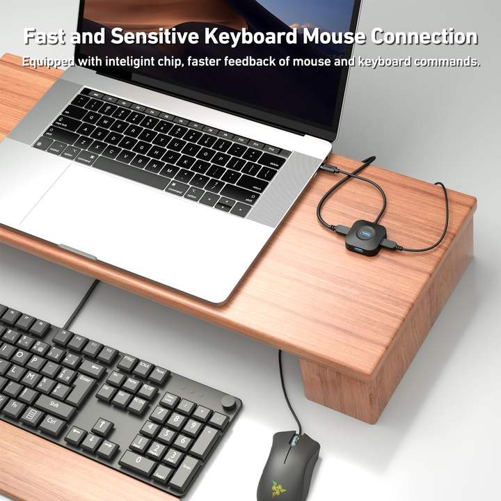 BENFEI Best Spot Price USB C Hub, 4 Ports USB 3.0 Hub with 5Gbps Data Transfer, USB C Splitter for Type C device. Large Order Wholesale Outlet