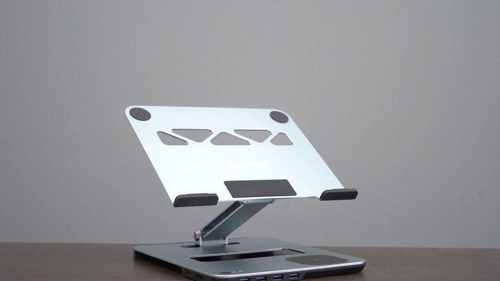 BENFEI Brand New Laptop Stand with USB C Hub, Multi Function With USB and KVM Switch and 15W Wireless Charger Mass Wholesale