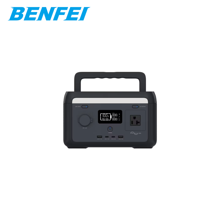 BENFEI 300W Portable Power Station, Camping Generator, Portable Solar Battery Power Station, Home Backup, US/UK/EU/FR/AU/ZA/JP