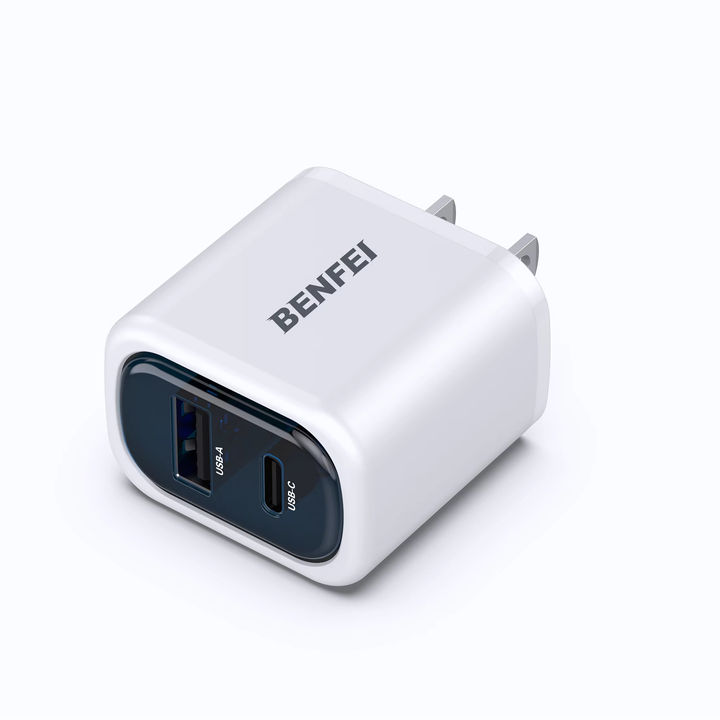 BENFEI Factory Customize CE KC Pd 20w charger Fast Charging Power Supplier Wall Charger Usb C 20w Power Adapter Charger OEM B2B Factory Pricing Supplier