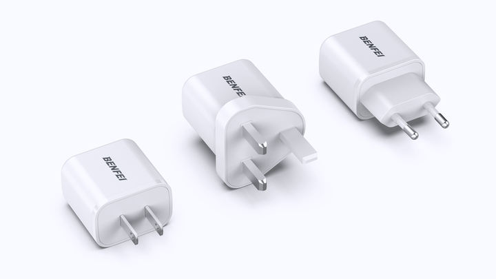 BENFEI Factory Customize CE KC Pd 20w charger Fast Charging Power Supplier Wall Charger Usb C 20w Power Adapter Charger OEM B2B Factory Pricing Supplier