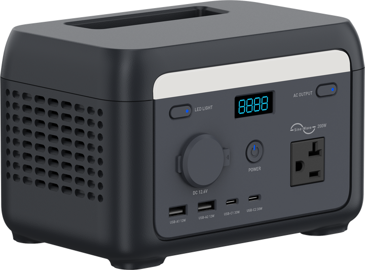 BENFEI New Arrival 200W Outdoor Power Supply UK/AU/EU/FR/ZA/US Portable Power Station Contract Manufacturing Trade