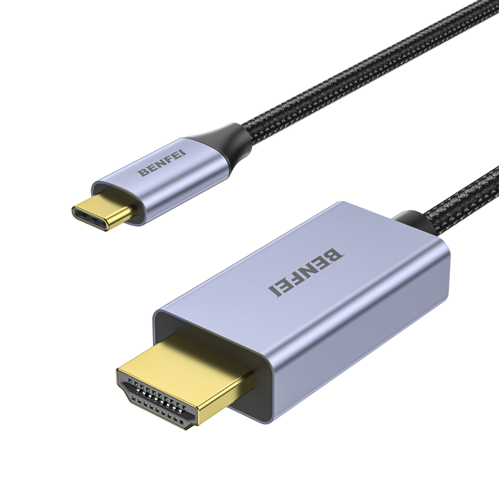 BENFEI USB C to HDMI 2.1 Cable 8K@60Hz, 4K@240Hz, 6ft, Aluminum Shell, Nylon Braided China Supplier Custom Solutions