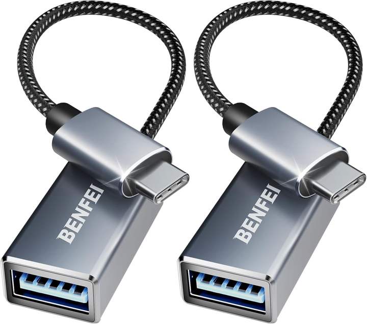BENFEI USB C to USB 3.0 Adapter 2 Pack USB C to A Male to Female Adapter  OTG Type C. Supplier Wholesale