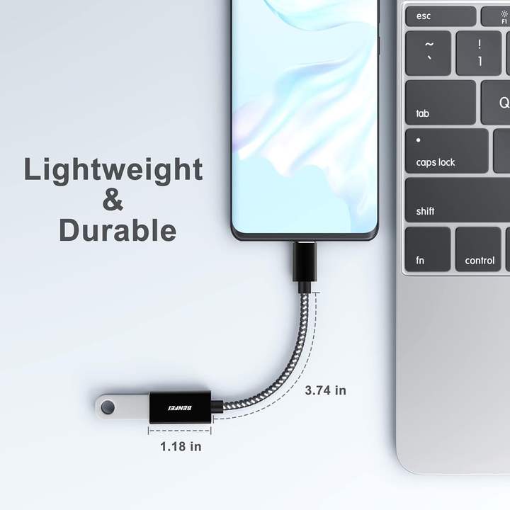BENFEI USB C to USB 3.0 Adapter 2 Pack USB C to A Male to Female Adapter  OTG Type C. Supplier Wholesale