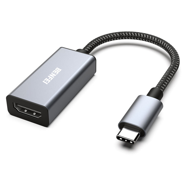 BENFEI USB Type-C to HDMI Adapter [Thunderbolt 3/4 Compatible with iPhone 15 Pro/Max, , iPad Pro, iMac, S23