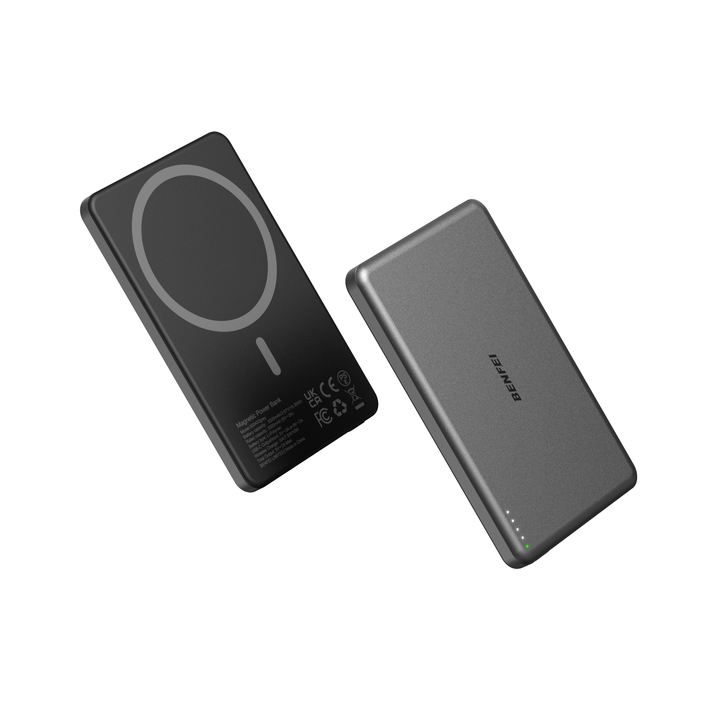 BENFEI Wholesale Power Bank, Wireless Charging Power Bank 5000mah, Magnetic Power Bank, Small Power Bank. OEM Wholesale
