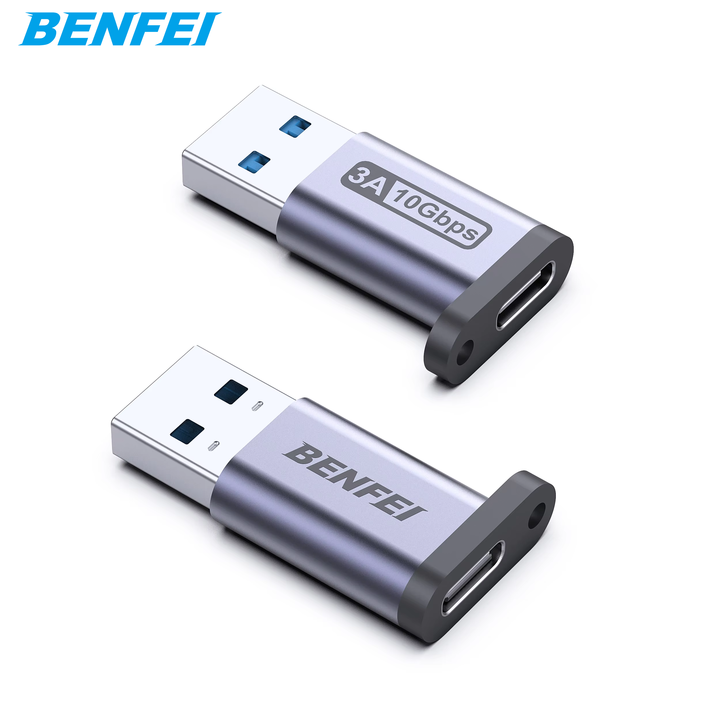 BENFEI Wholesale Super Fast Charging Type C Adapter Type-C USB C Female To USB2.0 USB 2.0 A Male OTG Converter Adapter Efficient Manufacturing
