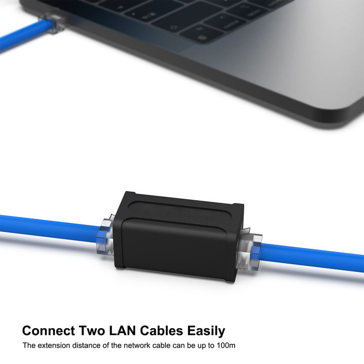 Customize RJ45 Inline Coupler, Cat7 Cat6 Cat5e Ethernet Coupler Female to Female Contract Manufacturing
