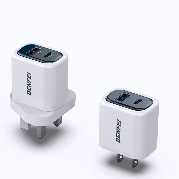 New Arrival Portable 20W usb multiple universal chargers type-c wall fast charger with a usb Pd 20w charger Factory Direct Sales Chain