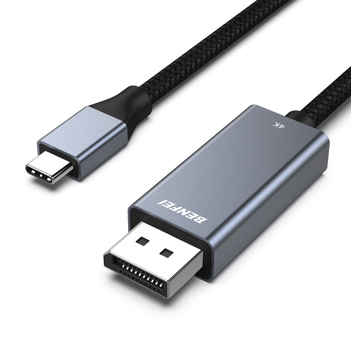 USB-C to DisplayPort 3 Meter Cable 8K@60Hz 4K@144Hz , USB Type-C to DisplayPort Cable Thunderbolt 3/4 Compatible Factory Wholesale