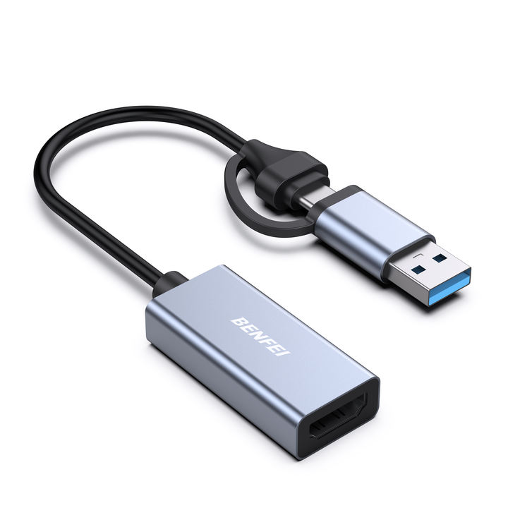 Video Capture Card HDMI to USB-A/USB-C HDMI Capture Card Full HD 1080P Capture Video and Audio China Exporter