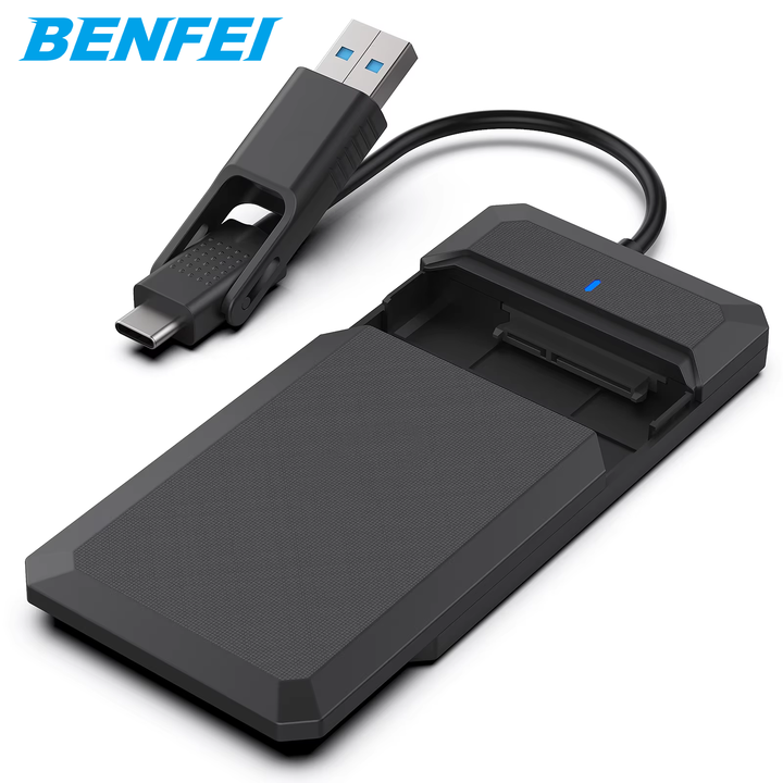 BENFEI New External Hard Drive Enclosure,Type-C/A to Sata Compatible for 2.5 Inch SSD, Nvme Enclosure. Product Sourcing