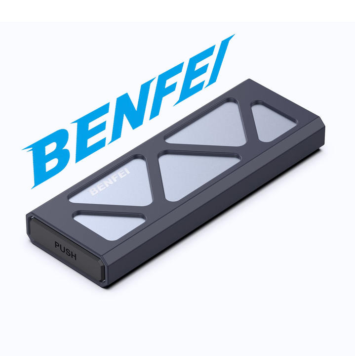 New Arrival BENFEI M.2 Nvme SATA Hard Drive Enclosure With TYPE-C Female Input Factory Direct Sales