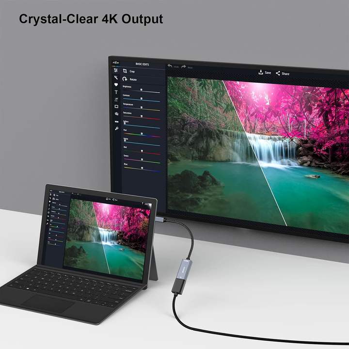 BENFEI Mini DisplayPort to HDMI Adapter 4K@60Hz, Thunderbolt 2 to HDMI Adapter Gold-Plated Connectors; Aluminium Case Export Wholesale