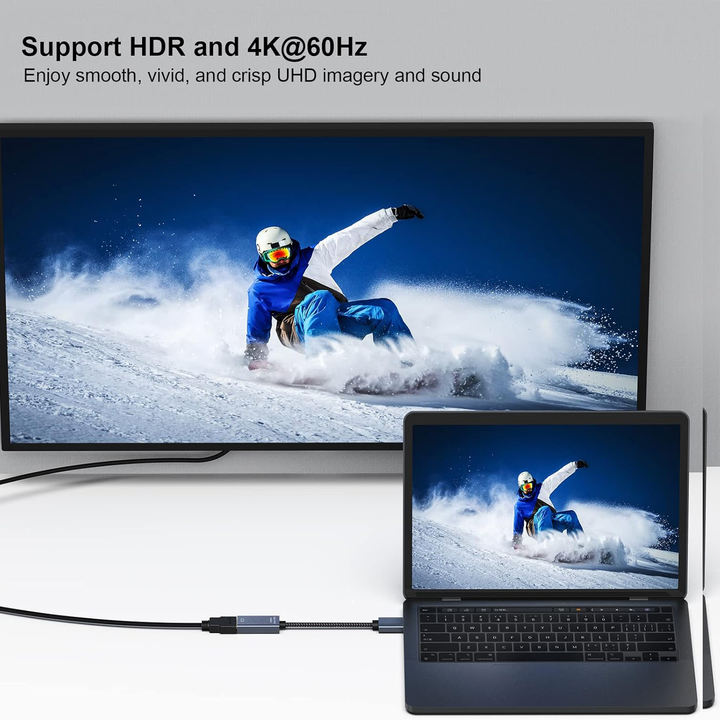 Customize Active DisplayPort to HDMI, DP to HDMI Adapter(4K@60Hz) Male to Female, Space Gray Manufacturing Industry