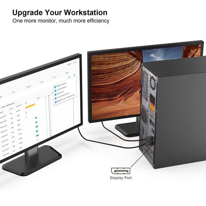 Customize DisplayPort to DisplayPort 0.9 Meter Cable,DP to DP Male to Male Cable Gold-Plated Cord, Supports 4K@60Hz,