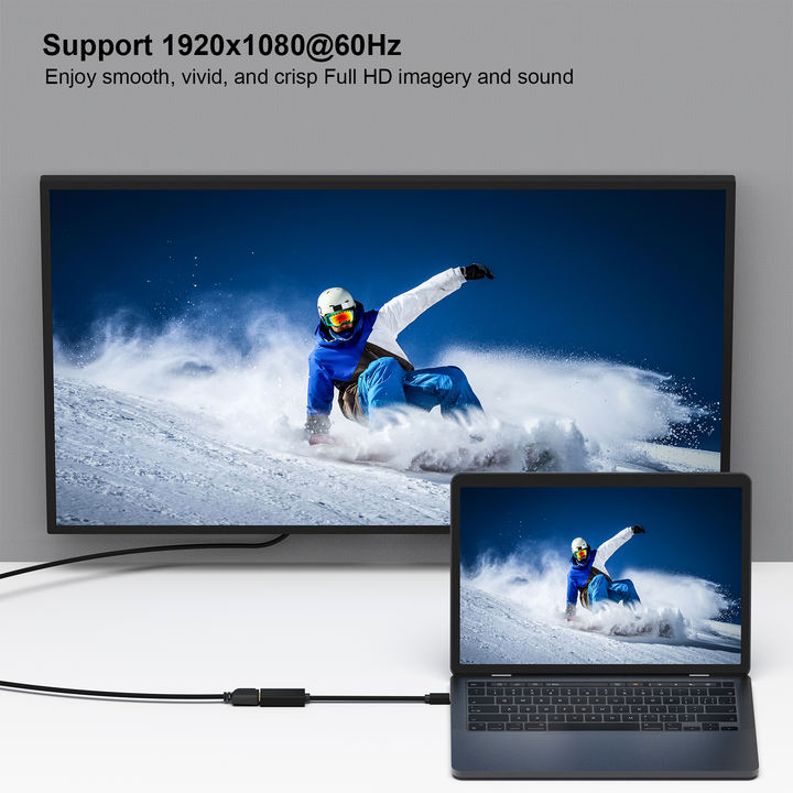 Customize Mini DisplayPort to HDMI Adapter Thunderbolt 2 to HDMI Adapter Gold-Plated Connectors Chinese Wholesale Supplier