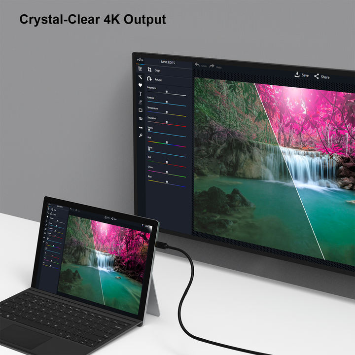 Mini DisplayPort to DisplayPort Cable, BENFEI Mini DP(Thunderbolt Compatible) to DP 1.8M Cable (Male to Male)  4K@60Hz, 2K@144Hz Factory Pricing Export