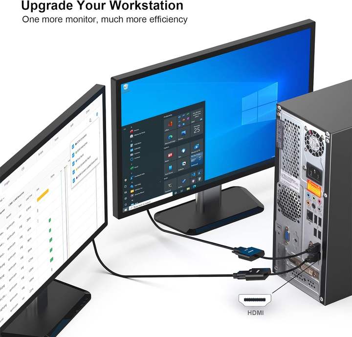 BENFEI HDMI to VGA, Gold-Plated HDMI to VGA Adapter Compatible for Computer, Desktop, Laptop, PC, Monitor and More - Black China Production Hub
