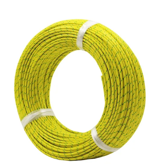 10mm 16mm 20mm 25mm 300degree Fiber Glass Heat Resistance Cable Braid Wire Silicon Fiberglass Sheathed High Temperature Cable