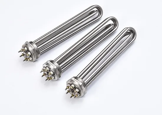 110V 220V 380V Stainless Steel Industrial Oil Heating Element Tubular Electric Water Immersion Heater