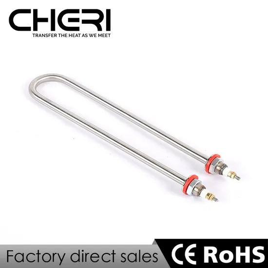 110V 220V Straight Electric Tubular Air Heater Heating Element for Oven or Shrink Machine Tunnel