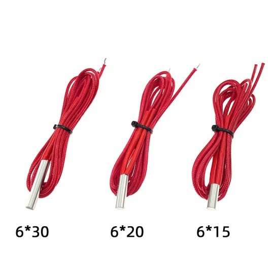 12V 24V 40W 60W High Density Resistance Industrial Electric Element Cartridge Heater 3D Printer