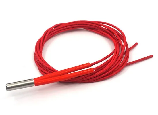 12V 24V 60W 80W Custom Industrial Resistance Cartridge Heater Pencil Heater for Mold / 3D Printer