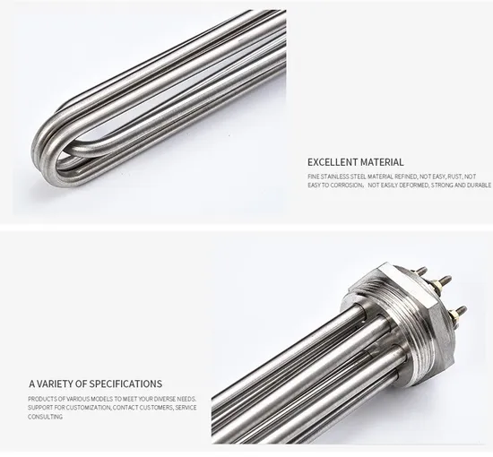 220V 3000W High Temperature Stainless Steel Tubular Immersion Electric Water Heating Coil