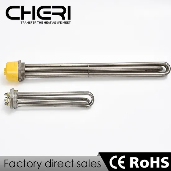 220V 3000W Stainless Steel Immersion Boiler Water Electric Flange Tubular Heating Element